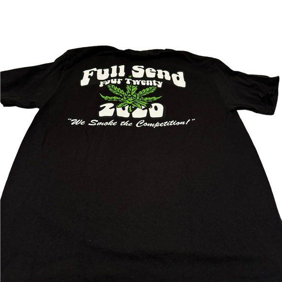 Full Send Nelk Boys 420 Tee. Black. Size L. GUC - Picture 3 of 11